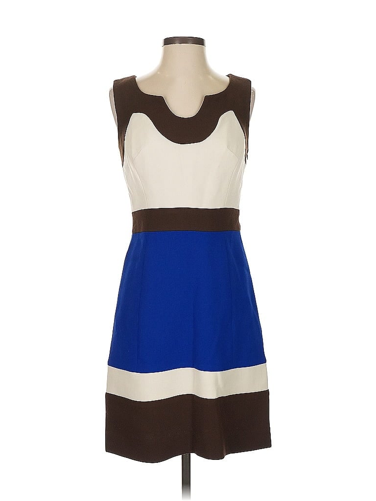 Pre-owned An Original Milly Of New York Casual Dress In Brown