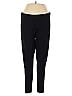Sejour Solid Black Active Pants Size XL - photo 1