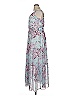 RACHEL Rachel Roy 100% Polyester Floral Blue Casual Dress Size 14 - photo 5