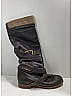 Chloé 100% Leather Solid Brown Riding Boots Size EU (IT) 38 / US 8 - photo 10