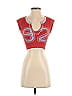Out From Under Red Sleeveless T-Shirt Size XS - photo 1