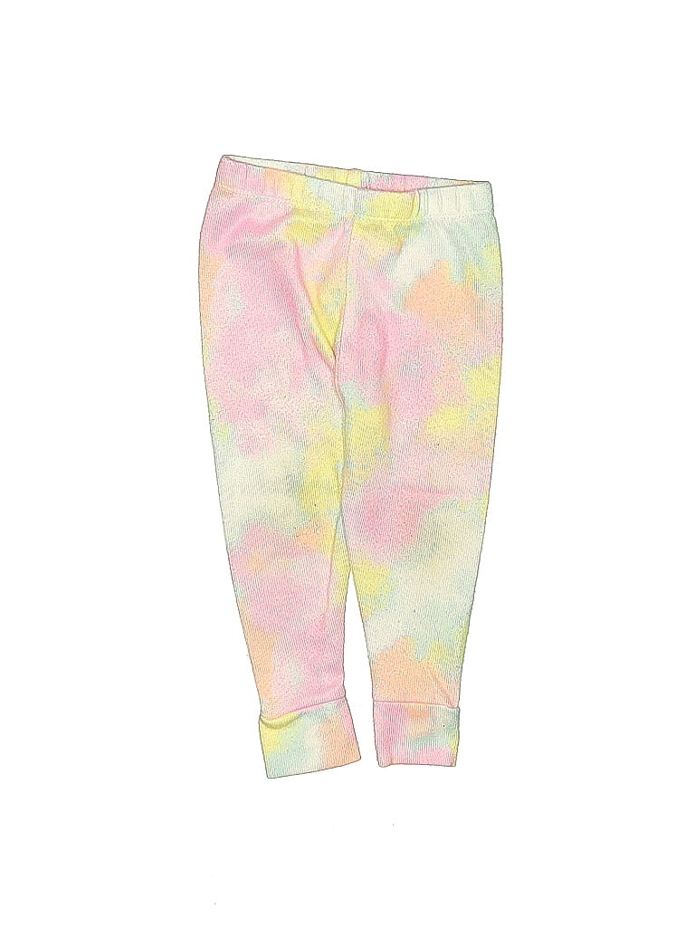 Betsey Johnson Tie-dye Yellow Casual Pants 9-12 MO / 12 MO - photo 1