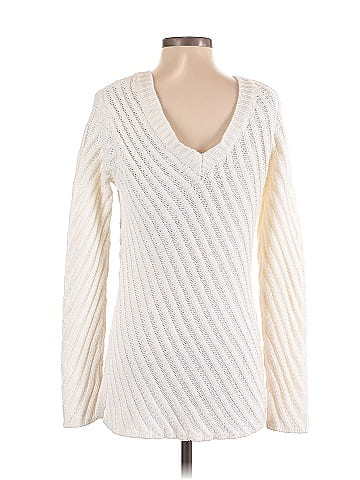 Woven Heart Pullover Sweater (view 2)