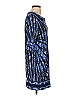 BCBGMAXAZRIA Print Blue Casual Dress Size XXS - photo 4
