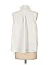 Ann Taylor 100% Polyester White Sleeveless Blouse Size L - photo 2