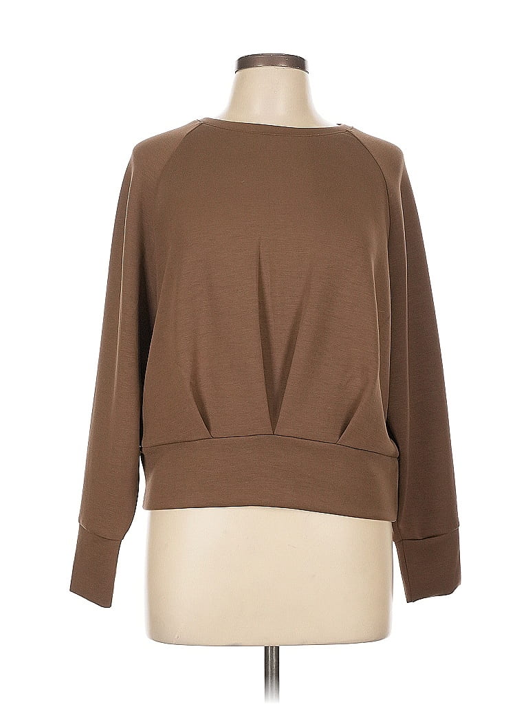 T Tahari Brown Pullover Sweater Size L - photo 1