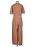 MNG Solid Brown Jumpsuit Size XS - photo 2