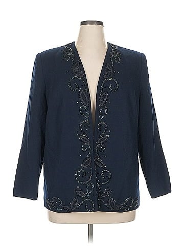 Albert Nipon Wool Blazer (view 1)
