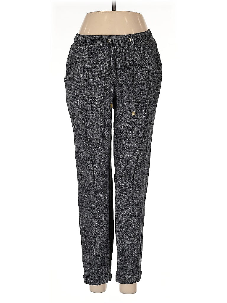 Pre-owned Ellen Tracy Linen Pants In Black