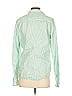 Frank & Eileen 100% Cotton Stripes Green Long Sleeve Blouse Size M - photo 2