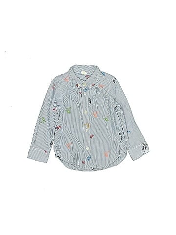 Baby Gap Long Sleeve Button-Down Shirt (view 1)