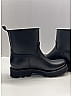 Moncler Solid Black Ginette Rain Boots Size EU 39 - photo 9