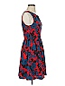 Kensie 100% Polyester Hearts Blue Red Cocktail Dress Size S - photo 4