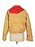 J.W. Anderson 100% Recycled Polyester Color Block Yellow Tan Puffer coat Size L - photo 2