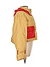 J.W. Anderson 100% Recycled Polyester Color Block Yellow Tan Puffer coat Size L - photo 3