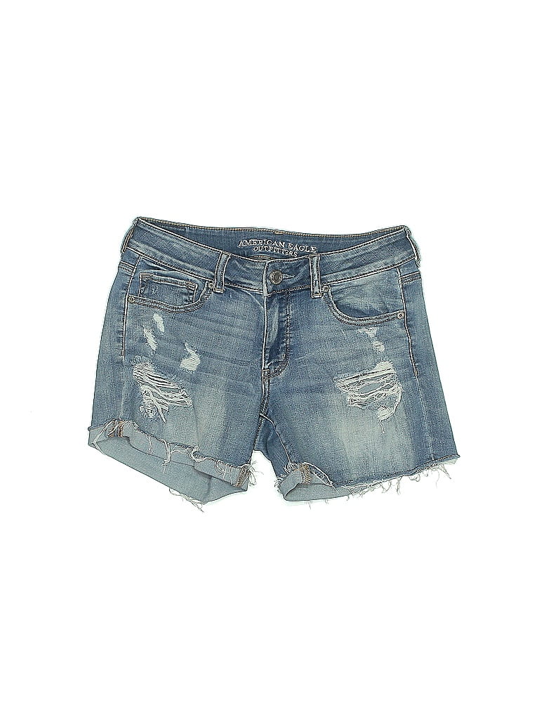 American Eagle Outfitters Blue Denim Shorts Size 8 - photo 1