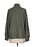 Shein 100% Polyester Solid Green Long Sleeve Blouse Size 4 - photo 2