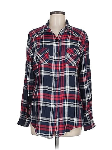 Nostalgia Long Sleeve Button-Down Shirt (view 1)