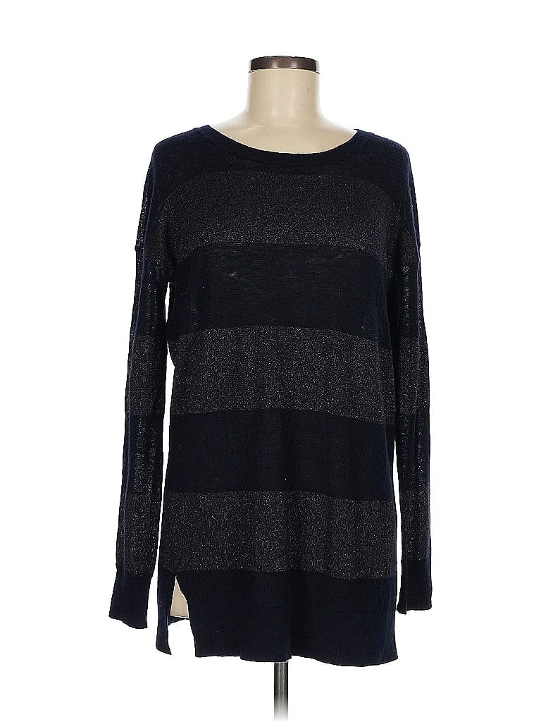 Pre-owned Vince Cashmere Pullover Sweater In Black