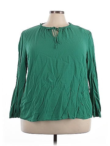 Croft & Barrow 3/4 Sleeve Blouse (view 1)