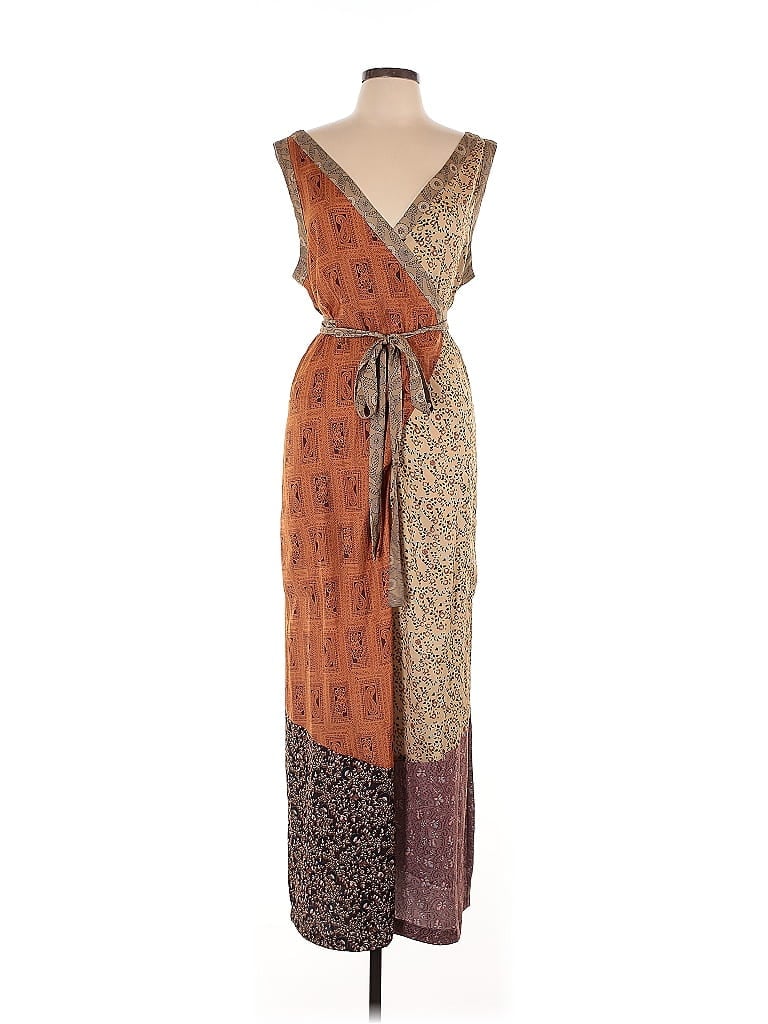 Tiny 100% Polyester Brown Jumpsuit Size L - photo 1