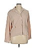 Chaus 100% Polyester Tan 3/4 Sleeve Blouse Size 16 - photo 1