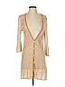 Cecilia Prado Gold Tan Cardigan Size S - photo 1