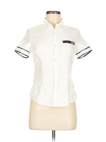 IEFIEL Short Sleeve Blouse (view 1)