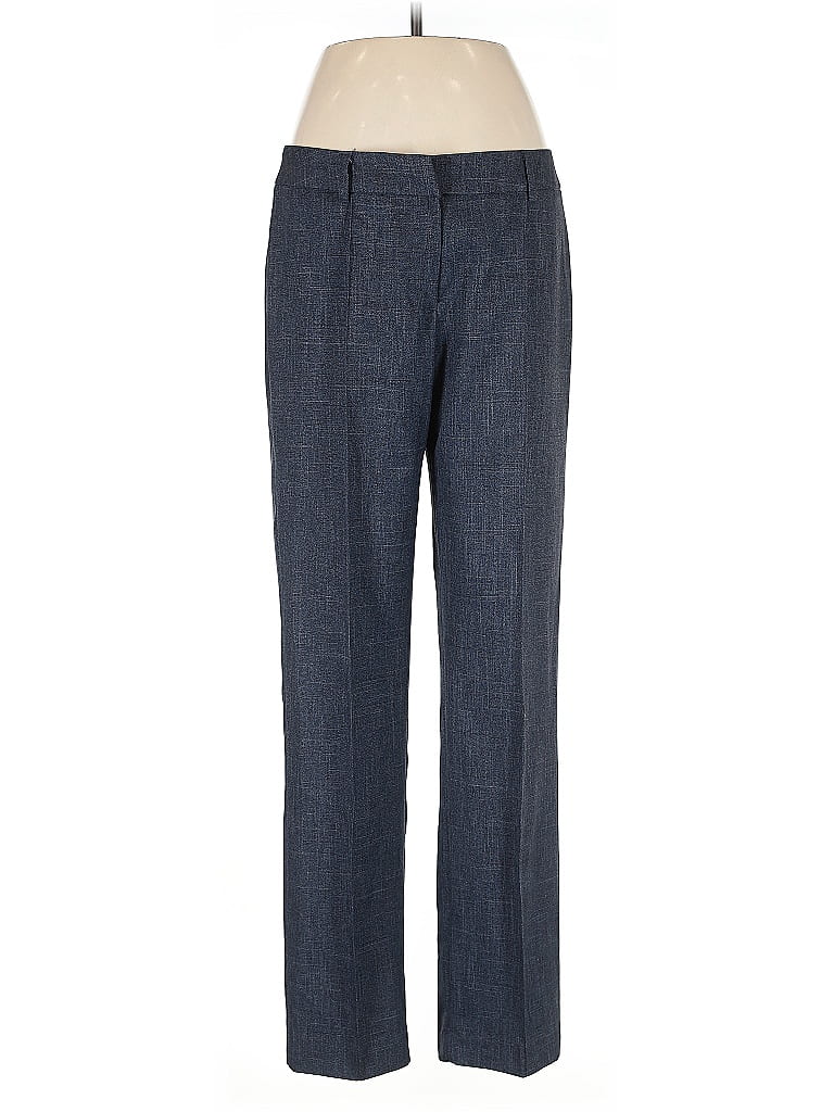 Judy's Group Inc 100% Polyester Tweed Blue Dress Pants Size 8 - photo 1