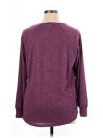 Indigo Rose Pullover Sweater (view 2)