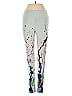 Terez Graphic White Yoga Pants Size S - photo 1