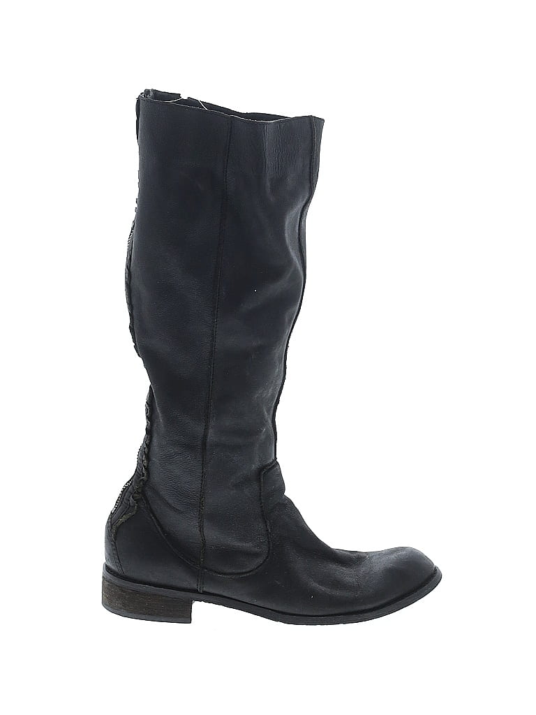 Miss Albright Black Boots Size 9 - photo 1