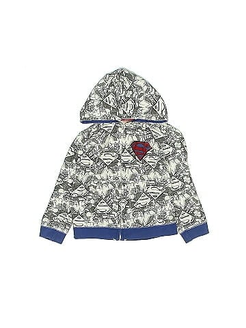 Superman Zip Up Hoodie (view 1)