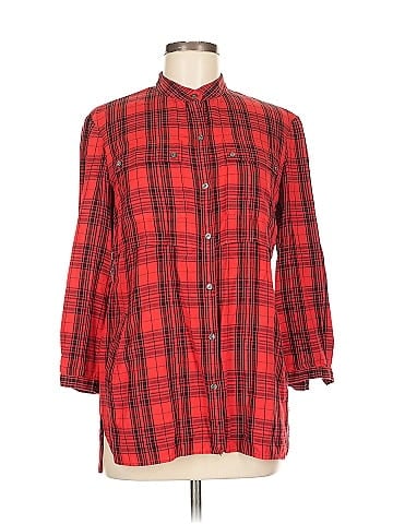 L.L.Bean Signature Long Sleeve Blouse (view 1)