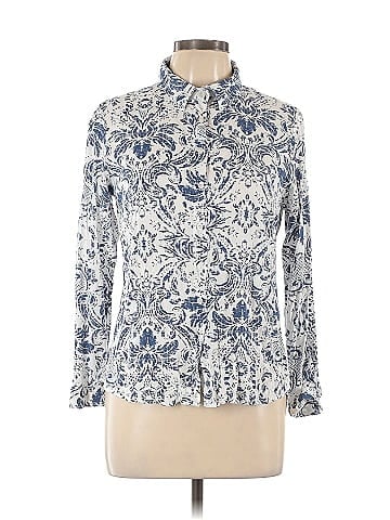 Big Dart Long Sleeve Blouse (view 1)