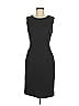 Piazza Sempione Solid Black Cocktail Dress Size EU (IT) 44 / US 8 - photo 1