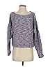 Band of Outsiders Tweed Blue Purple Pullover Sweater Size 0 (0) - photo 1