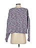 Band of Outsiders Tweed Blue Purple Pullover Sweater Size 0 (0) - photo 2