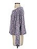 Band of Outsiders Tweed Blue Purple Pullover Sweater Size 0 (0) - photo 5