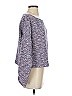 Band of Outsiders Tweed Blue Purple Pullover Sweater Size 0 (0) - photo 4