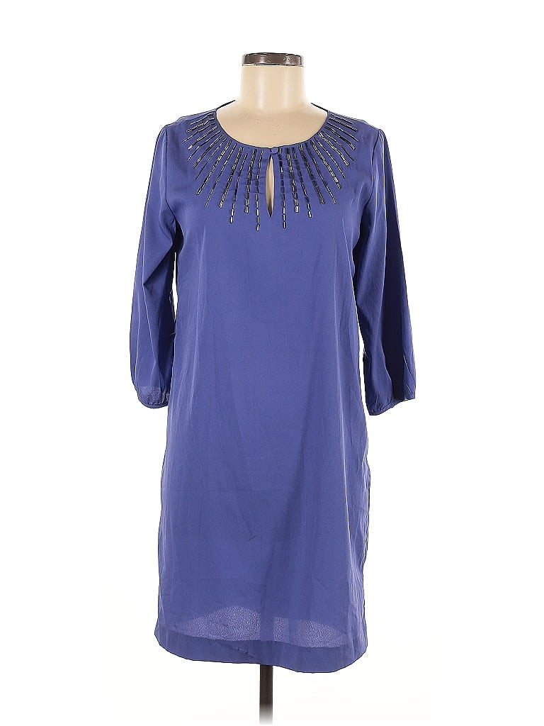 Pre-owned Banana Republic Factory Store Casual Dress In Blue