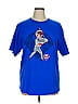 Majestic 100% Polypropylene Blue Short Sleeve T-Shirt Size XL - photo 1