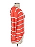Quinn 100% Acrylic Stripes Orange Pink Pullover Sweater Size M - photo 4