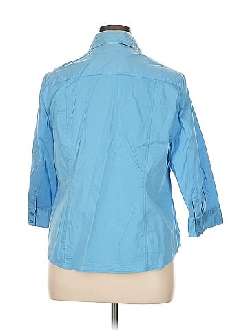 Leyla 3/4 Sleeve Button-Down Shirt (view 2)