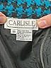 Carlisle 100% Wool Houndstooth Teal Wool Skirt Size 10 - photo 3