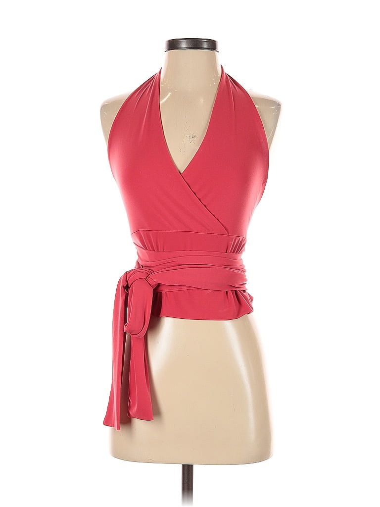 Moda International Red Halter Top Size XS - photo 1