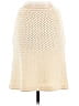 Piazza Sempione 100% Lana Wool Chevron-herringbone Ivory Wool Skirt Size EU (IT) 42 / US 6 - photo 2