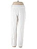 Elie Tahari Solid Ivory White Casual Pants Size L - photo 1