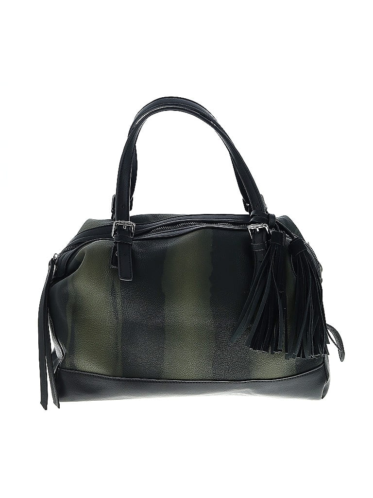 Urban Expressions Plaid Green Satchel One size - photo 1