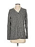 Liz Claiborne 100% Acrylic Gray Cardigan Size S - photo 1